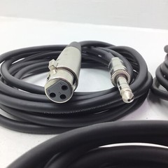 1lb of Live Wire Shielded Audio Interconnect Cables 3 total cables