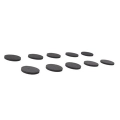 50pcs Speaker Anti Vibration Pads Self Adhesive EVA Foam Pads Multi Purpose NEXS