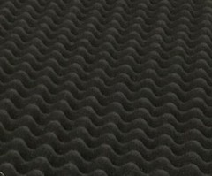 42 SQ FT Self Adhesive Acoustic Foam Studio Car Audio Sound Damping Proofing Blk