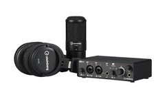 Steinberg Recording Pack With IXO22 Audio Interface, Studio Condenser Black