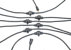 52 ft lighting Stage Power Multi-Outlet Stringer 10 Outlets 14 AWG