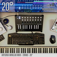 ARTURIA MINILAB MKII STAND – 20 degrees – 3D printed- 100% Buyers Satisfaction