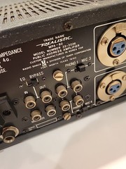 Realistic 80 Watt Solid State PA Amplifier MPA-80 Model 32-2026A – AS-IS