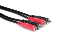 Hosa CRA-201 Stereo Interconnect Dual RCA to Same OFC Cable 1m 3.28 ft