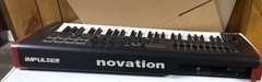 Novation Impulse 49 49-Key Semi-Weighted MIDI Keyboard Controller Pads Faders