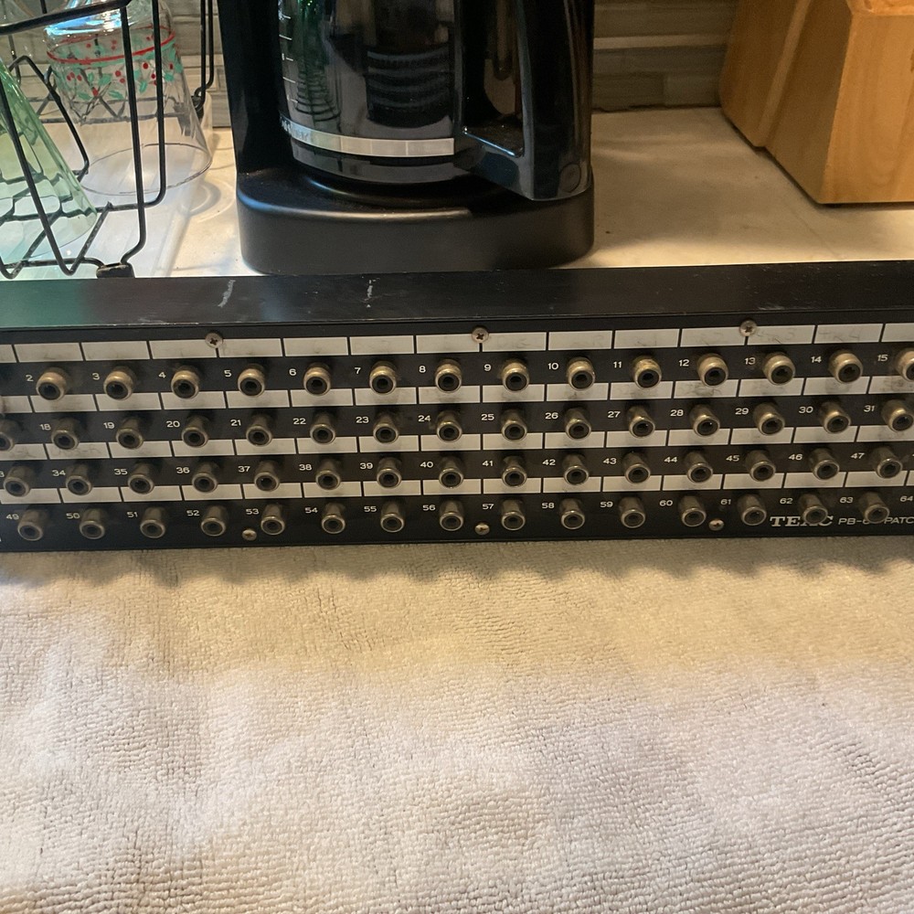 TEAC PB-64 Patch Bay – Vintage *Untested*