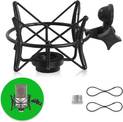 Microphone Shock Mount for Condenser Microphones, Compatible with Neumann TLM 10