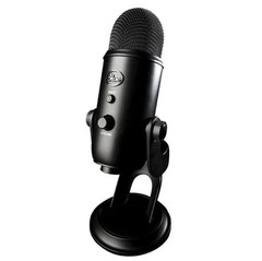 Blue Yeti 888-000322 Professional Multi-Pattern USB Condenser Microphone Black