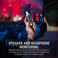 Xvive AT-1 Portable Audio Tester,Signal Generator, XLR Cable Tester, Black