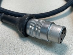 Vintage Cannon Microphone Connector – Three Pin Female to Male