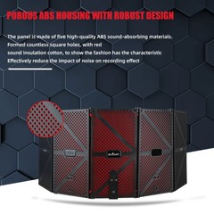 5 Doors Professional Microphonewindshield+Desktop Stand+ Shock Mount+Pop