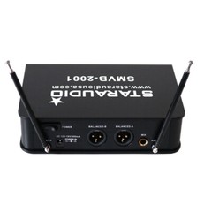 Wireless VHF Microphone Receiver Handheld Mic Headset Lavalier Lapel Microphones