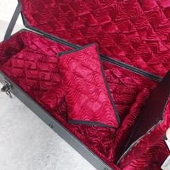 The Coffin Case Electric Guitar Coffin Shaped Hard Case Gothic Shoegaze Vintage