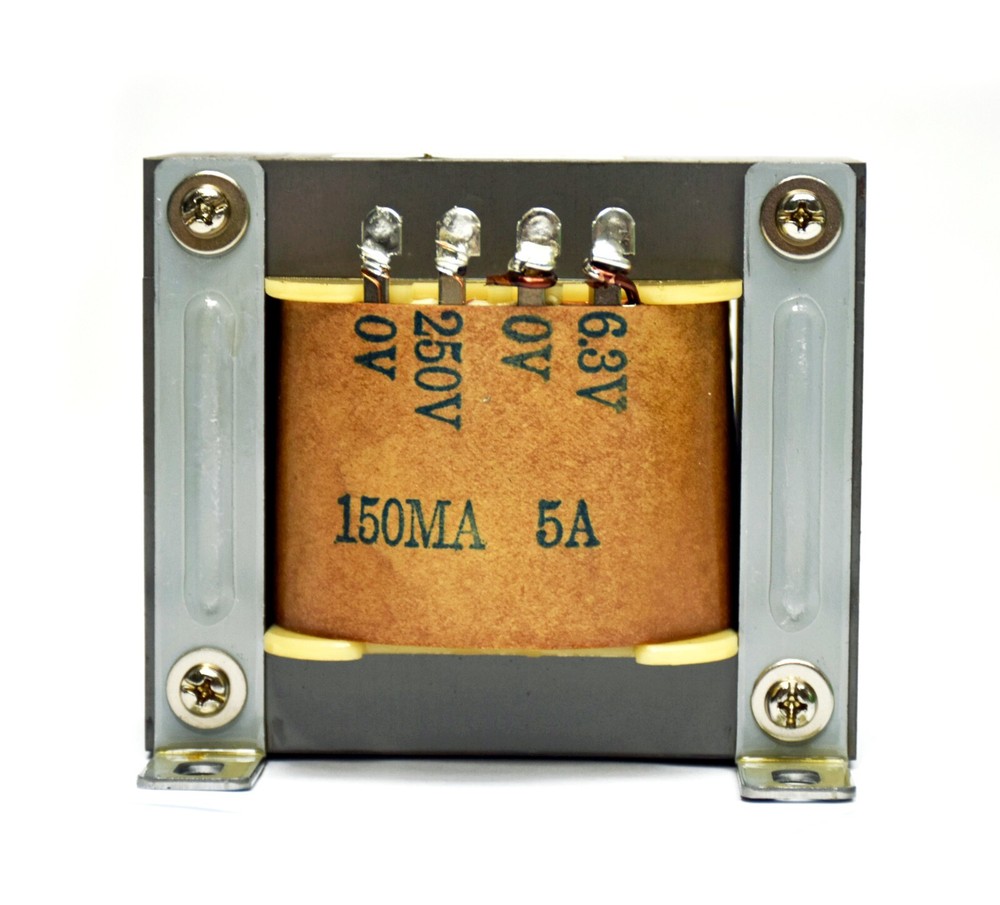 AC power Transformer IN AC 230V 120V 50Hz Out= AC 250V 150mA + 6.3V 5A 69VA Tube