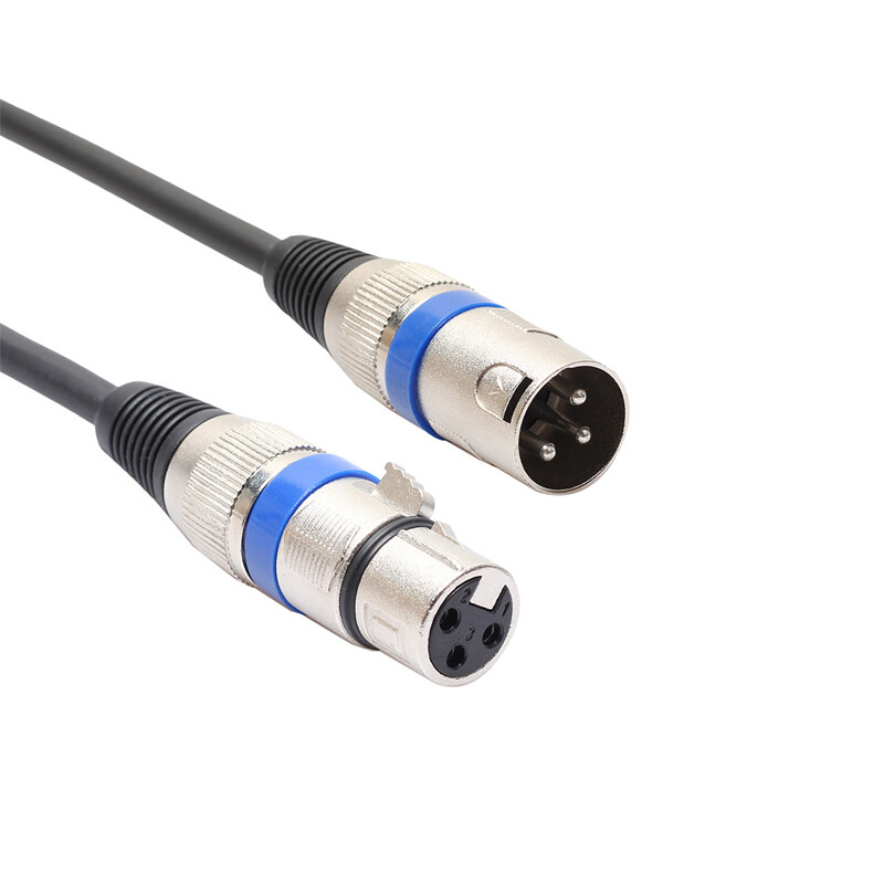 9FT XLR 3 Pin Male to Female Microphone Audio Extension Cable Extender Cord