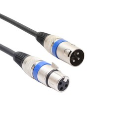 9FT XLR 3 Pin Male to Female Microphone Audio Extension Cable Extender Cord