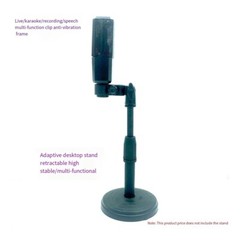Improved Mic for stand Microphone Holder Improved Audio Recording Fits Various