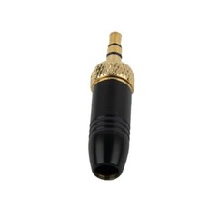 4X 3.5mm Stereo Plug Connectors For Sennheiser Wireless Microphone Cable USA