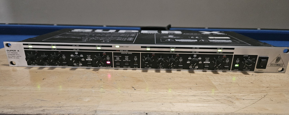 CX 2300 High precision Crossover With Multiband Limiter 3-Way Mono/2-Way Stereo