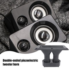Piezo Horn Tweeters Dual Drive Ceramic High Sensitivity Piezoelectric Speaker
