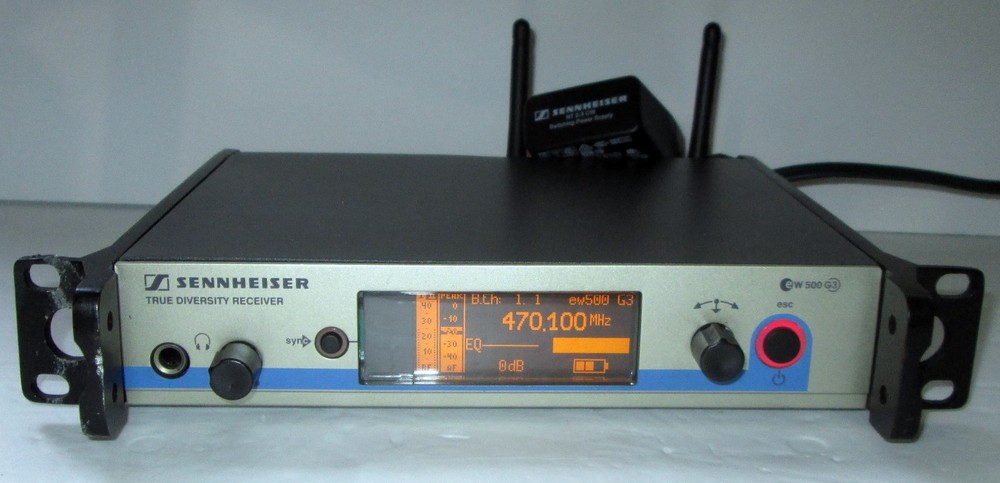 SENNHEISER EM 500 G3 A1 band Wireless Receiver for SK, SKM, SKP A1 band only