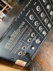 Vintage PEAVEY XR 700 SEVEN CHANNEL DUAL POWERED MIXING CONSOLE Tested