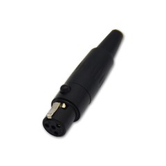 4 pin Female plug Mini TA4F XLR Audio Microphone connector MIC Adapter Tini Q-G
