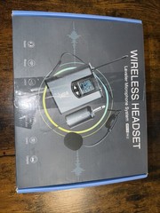 LAVALIER MICROPHONE SYSTEM WIRELESS HEADSET – NEW OPEN BOX – PN MPH-05/YM-2