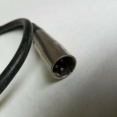 3-Pin Male To Female Mic Extension Cable 110V