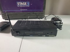 Samson Stage 5 VHF Wireless System Receiver Only Untested (No Microphone)
