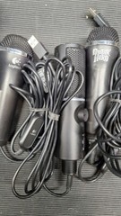 LOT of 6 Various models Microphones Black Used Working