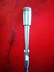 Vintage 1960’s Ambico A-57 dynamic microphone Low Z Calrad Lafayette w cable