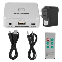 Analog Audio To MP3 Converter Recorder With Direct Playback + IR Remote