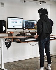 Custom Music Studio Desk