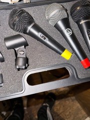Lot of 3 Behringer XM1800S Dynamic Wired Professional Microphone