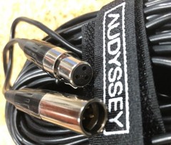 25 Ft MINI XLR Female to Mini XLR male for Microphone Pro Audio Cable, AUDYSSEY