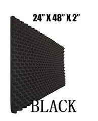 1 Pack Egg Crate Foam soundproof wall panels,Sound Absorbing for Black