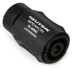 Neutrik NL4MMX Lockable 4-pole speakON Coupler (5-pack) Bundle