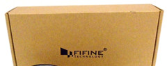 Fifine Technology 6K Black Dynamic Microphone Handheld/Stand-held Without Cable