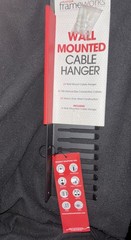 Gator GFW-CABLEHANGER Wall Mountable Cable Hanger And Organizer