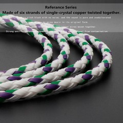 Preffair Reference 3 Balanced HiFi Audio RCA Cable OCC Signal Interconnect Cable