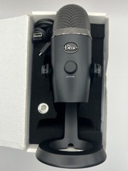 Logitech Yeti nano Condenser Cardioid Microphone – Blackout