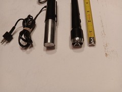 Vintage Ampex 242 Microphone And Other, Dual Plug 3.5mm/2.5mm Cord