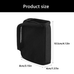Shockproof Neoprene Music Player Storage Pouches For Sound Equipments Small Item