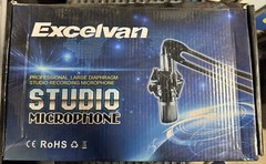 Excelvan Studio Condenser Microphone Model BM-800 open box New