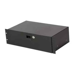 On-Stage Stands RDLS3000 3U Locking Rack Drawer (Shallow) Fast Free USA Shipping