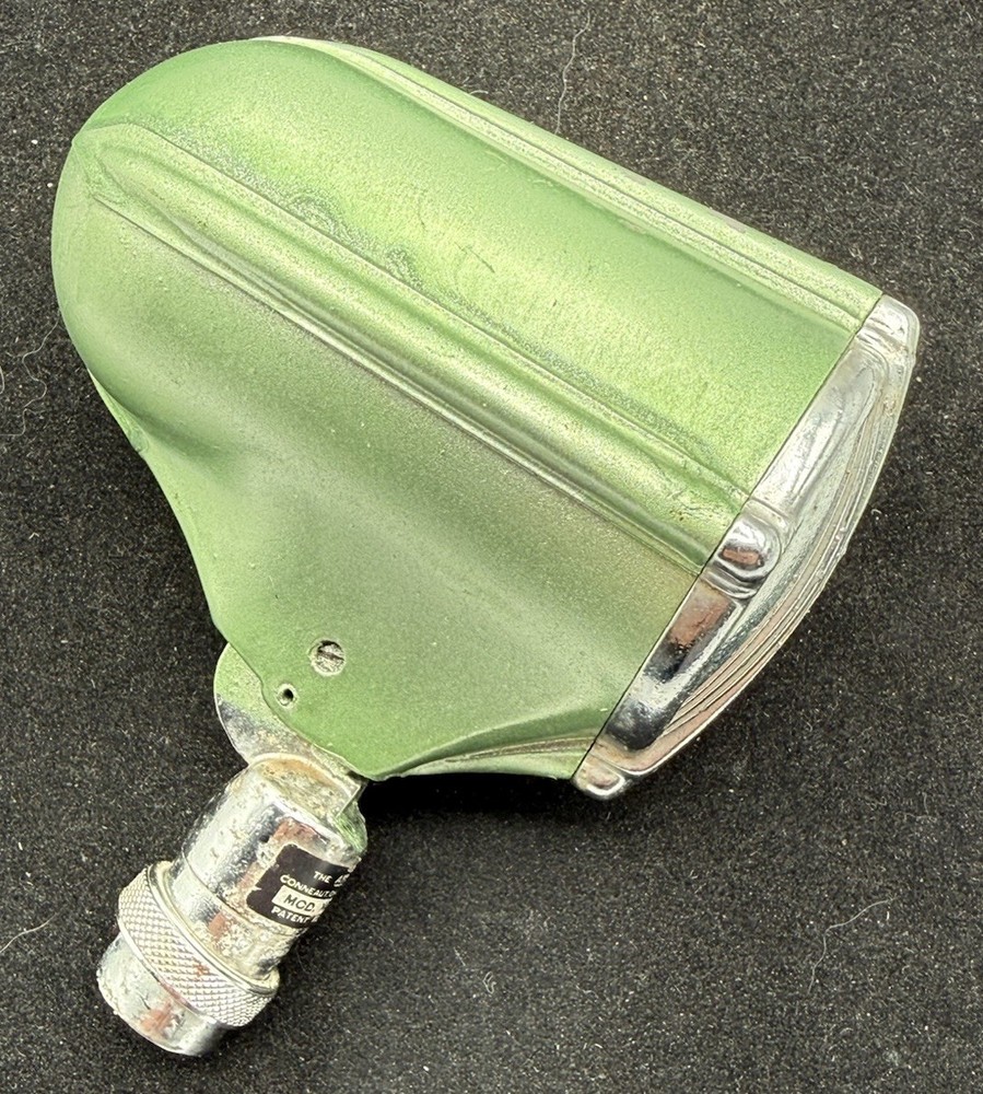 Vintage 1960’s Astatic DN-HZ High-Impedance Microphone, Ham, Harp Vintage GREEN