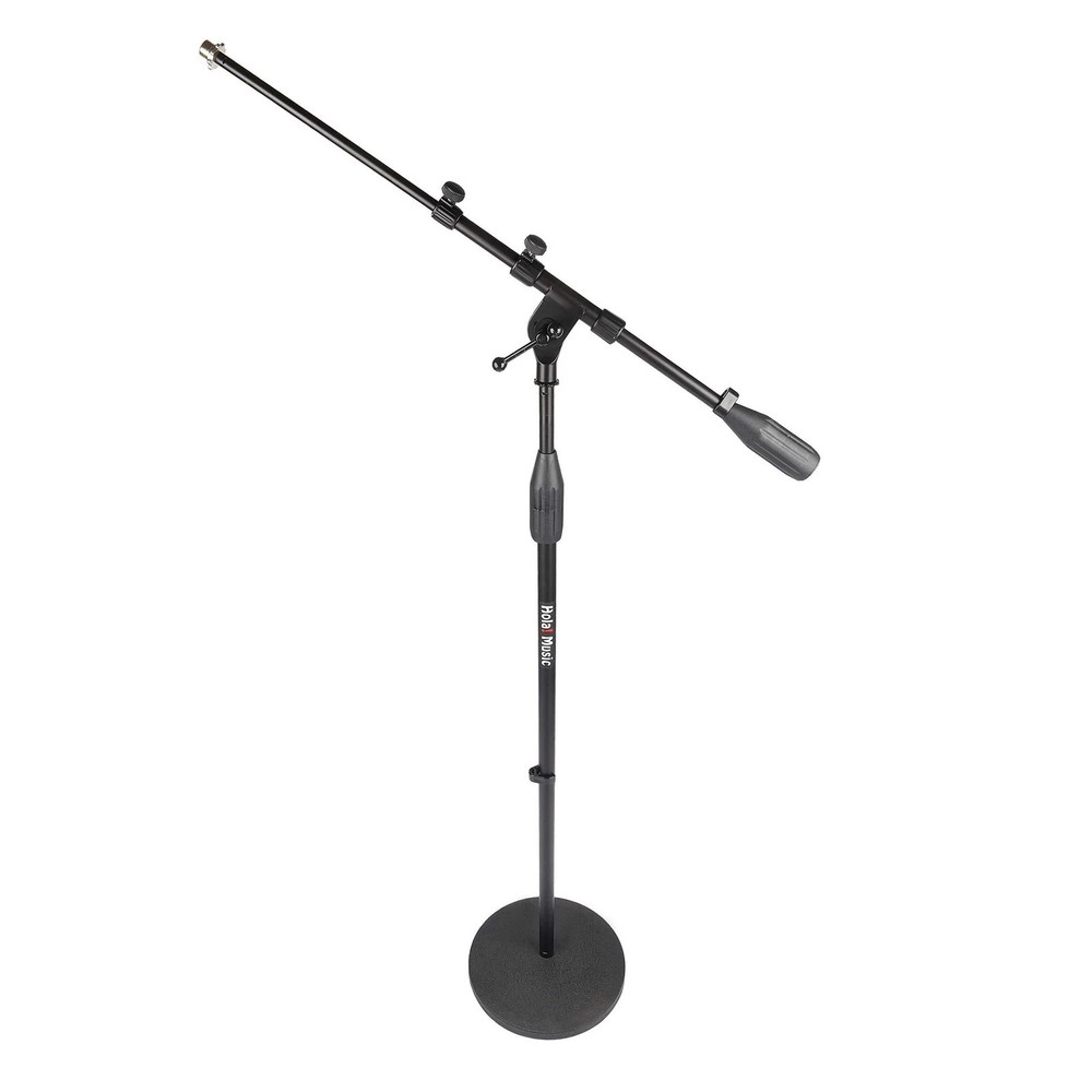 Mic Stand w/Adjustable Height for Home, Studio, Office or Stage Use – Weighte…