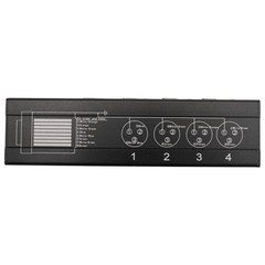 1 Pair 4 Channel XLR/ Audio RJ45 Cat5/Cat6 Ethernet Extender XLR Extender8455