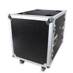 Pro X T-12RSS24 24″ Depth Standard 19″ 12U Rack Case w/ Wheels